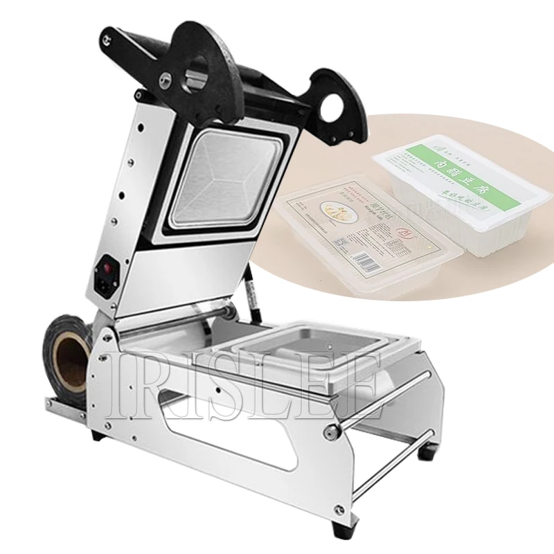 Lunch Box Sealing Machine Small Supermarket Special Hand Press Packaging Machine Disposable Plastic Lunch Box Packing Machine