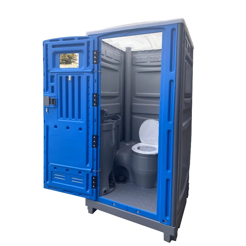 Premium Mobile Toilet Restroom Cabin Double Room for Events Worksites Public Parks Camping RV Areas VIP Outdoor Use