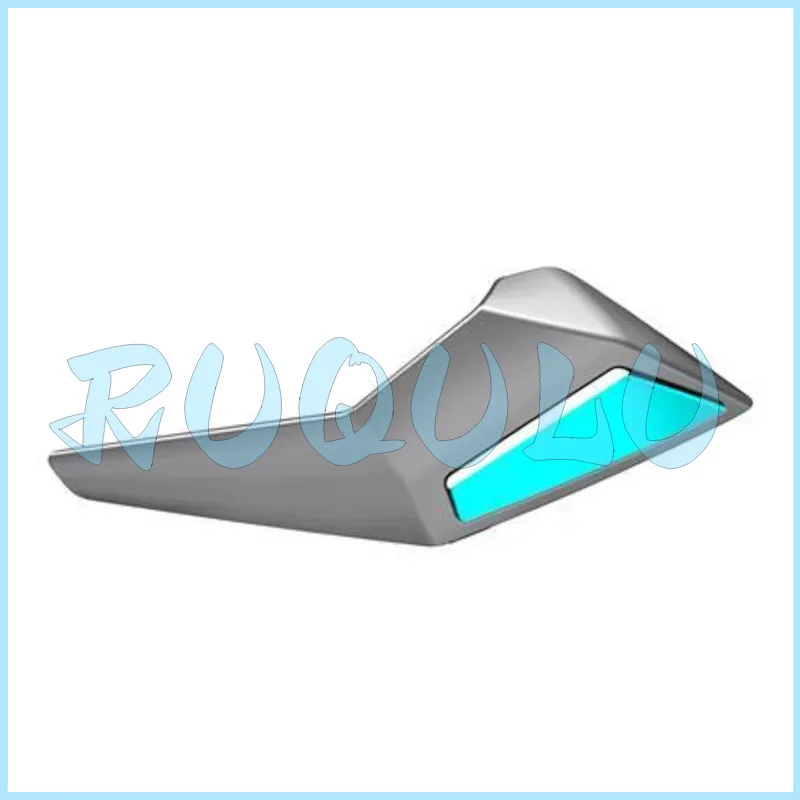 Zt310-r Lower Guide Vane Left / Right Part (dark Gray Bright Blue) 4044201-089051 /4044201-090051 For Zontes