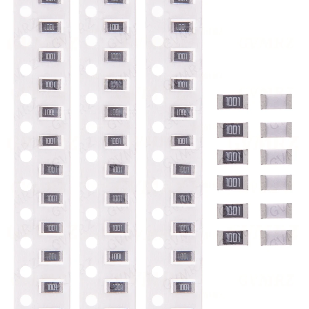 100PCS 470R 1K 4.7K 10K 47K 1206 1%  0 ohm ~ 10M ohm 100K 0 10 470 ohm percenta  SMD hip resistor 0 10R 100R 220R 330R