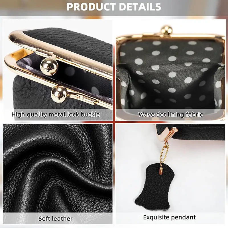 

Small Cosmetic Bag Hasp Cute Makeup Pouches Lipstick Organizer Case Lady Travel Keys Box Mini Coin Purse For Women