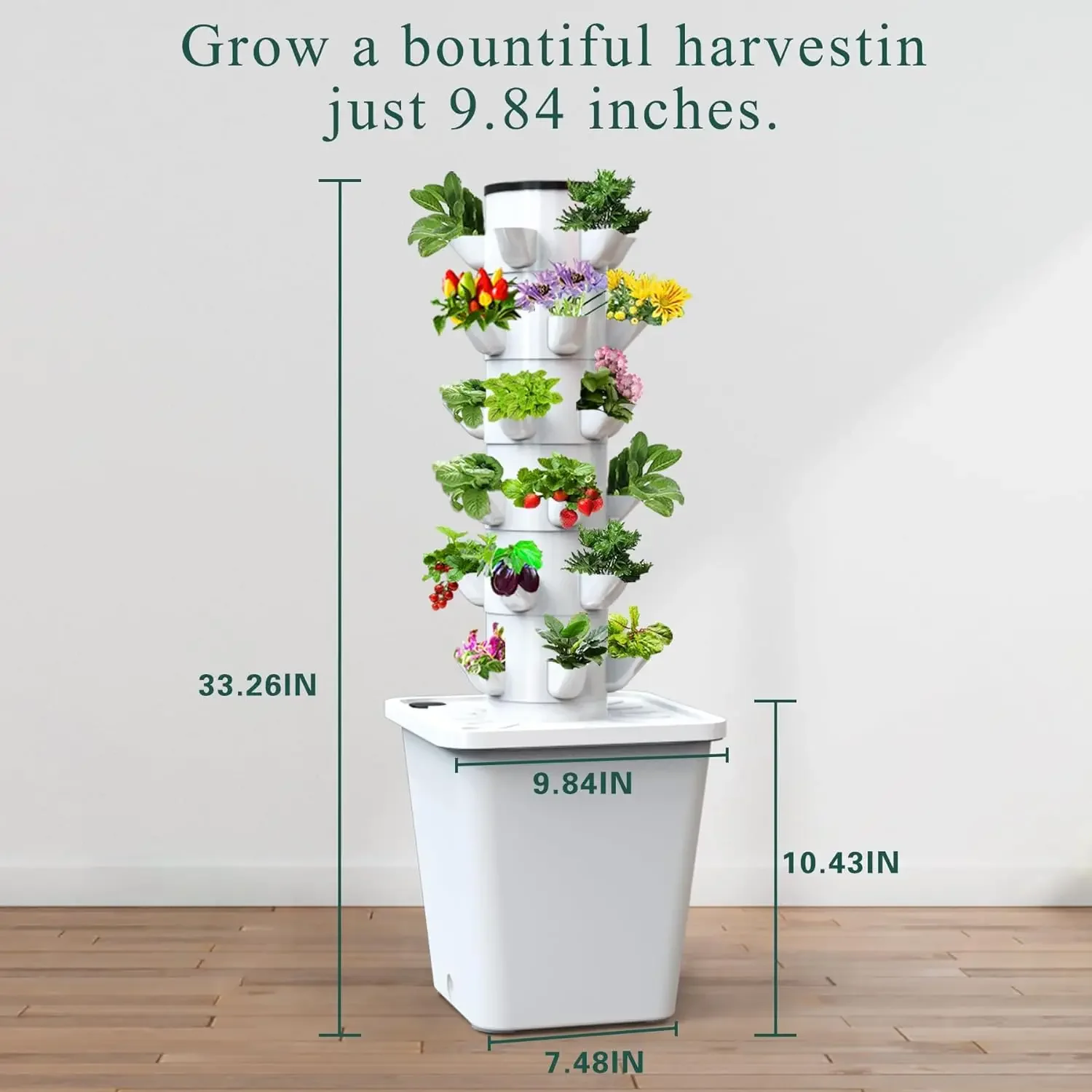 Vertical Hydroponic Growing System Planting Tower Hydroponic Box