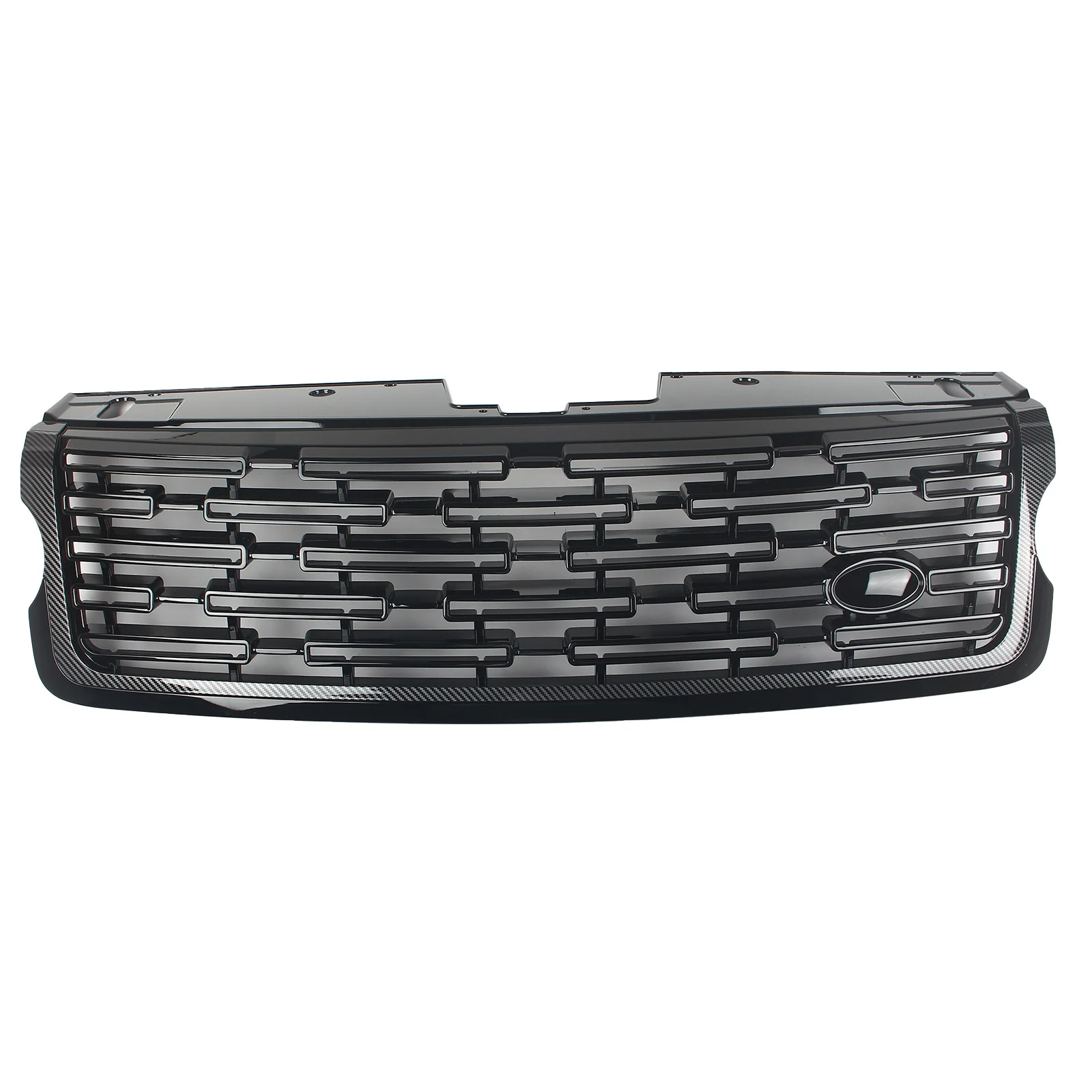 Carbon Fiber Border Car Front Bumper Grille Grill New Style Accessories For Land Rover Range Rover L405 2013 2014 2015 2016 2017