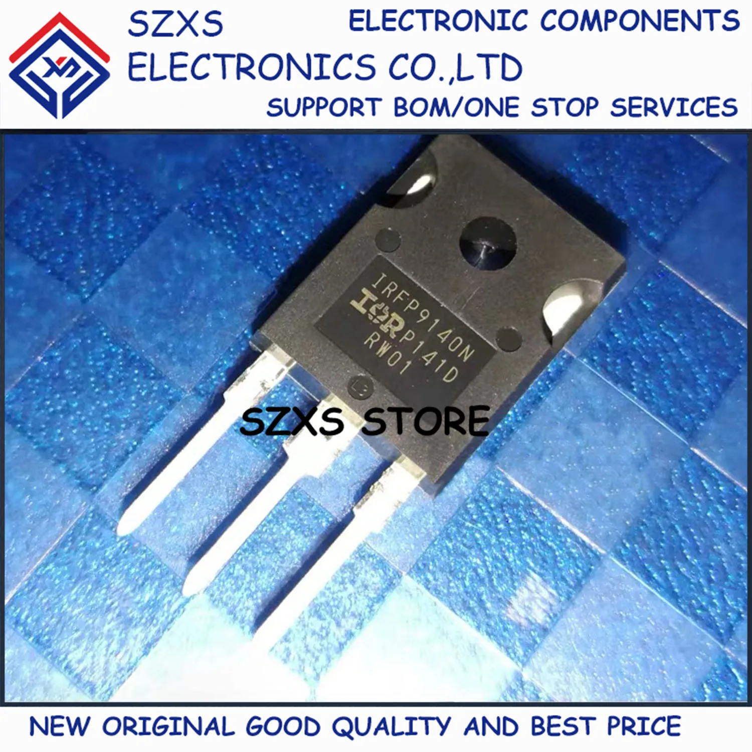 

New Original 10Pcs IRFP9140N IRFP140N TO-247 Powerful MOSFET Field Effect Transistor In Stock Electronic Components Good Quality