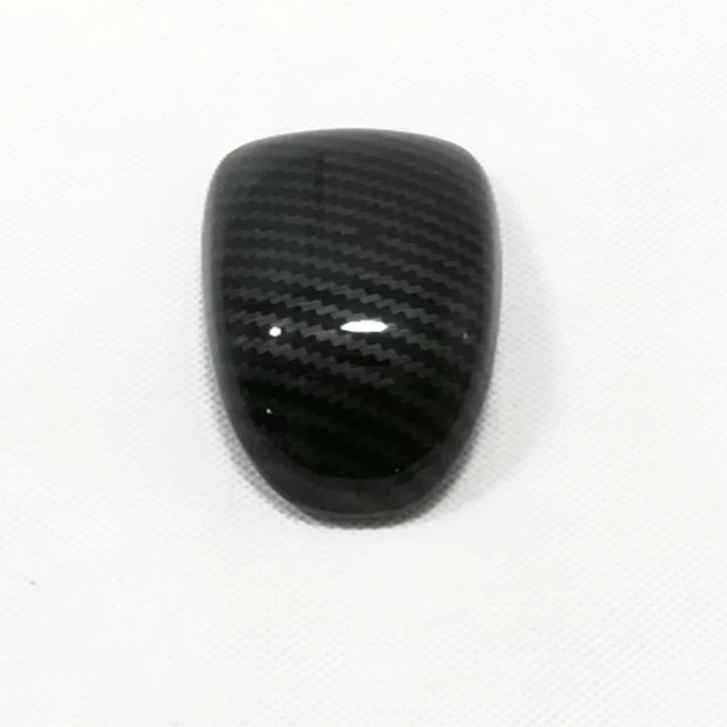 For Mitsubishi Eclipse Cross 2018-2022 Inner Accessories ABS Carbon Fiber Car Gear Head Shift Knob Cover Handball Trim Sticker