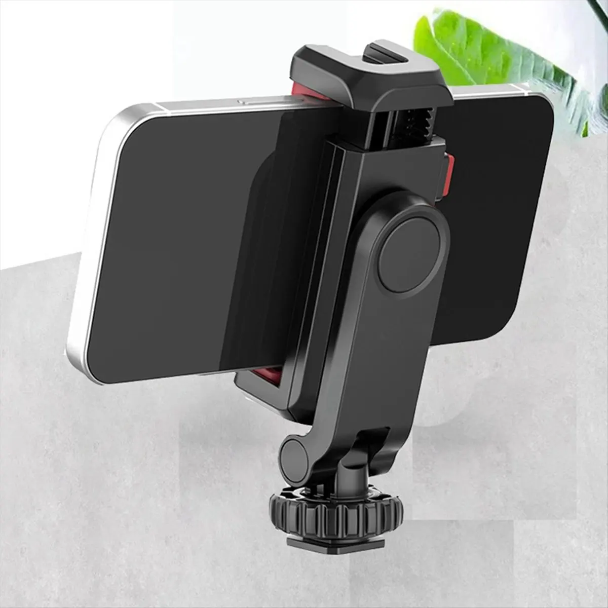 HAPPYDAY~ -06S Phone Holder 360° Rotatable Vertical Tripod Mount DSLR Mirrorless Mobile Phone Live Broadcast Fixed Bracket