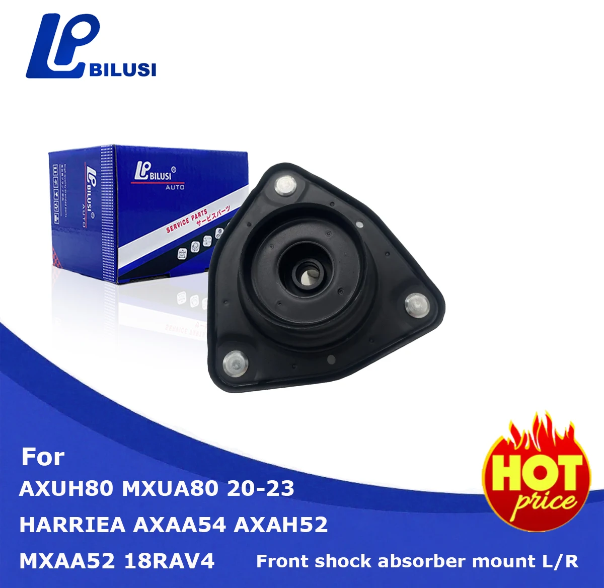 

Bilusi Shock Absorber Mount for Toyota RAV4 AXAA54 AXAH52 MXAA5 HARRIEA 20-23 AXUH80 MXUA80 48609-42070 48609-0R060 48609-0R050