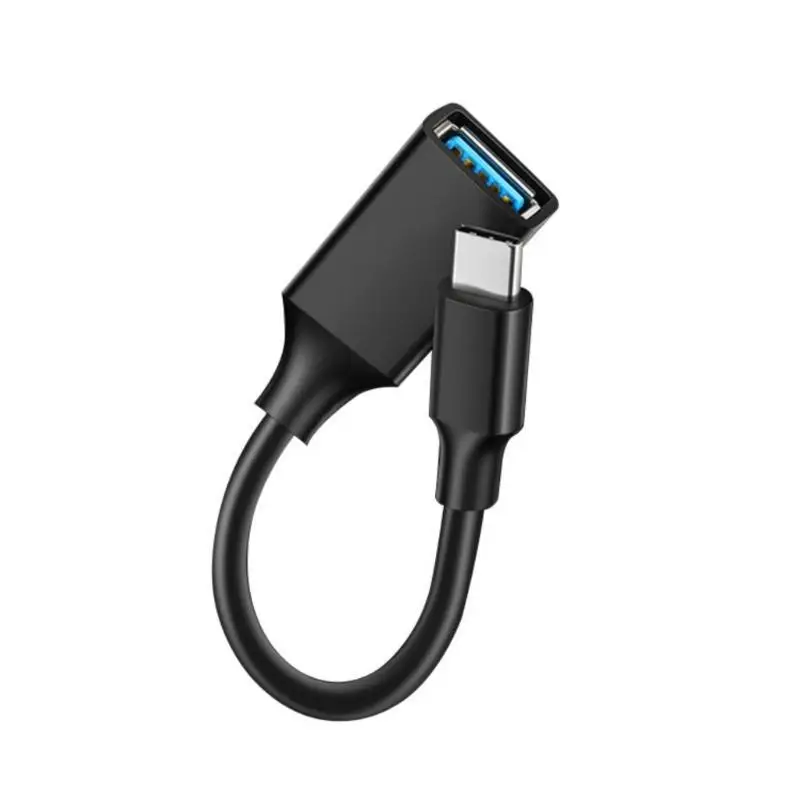 

Y1UB Compactly USB3.0 to Type C Adapter USB Type C Male to USB3.0 Female OTG Cable for Fast Data Transfer OTG Connectivity
