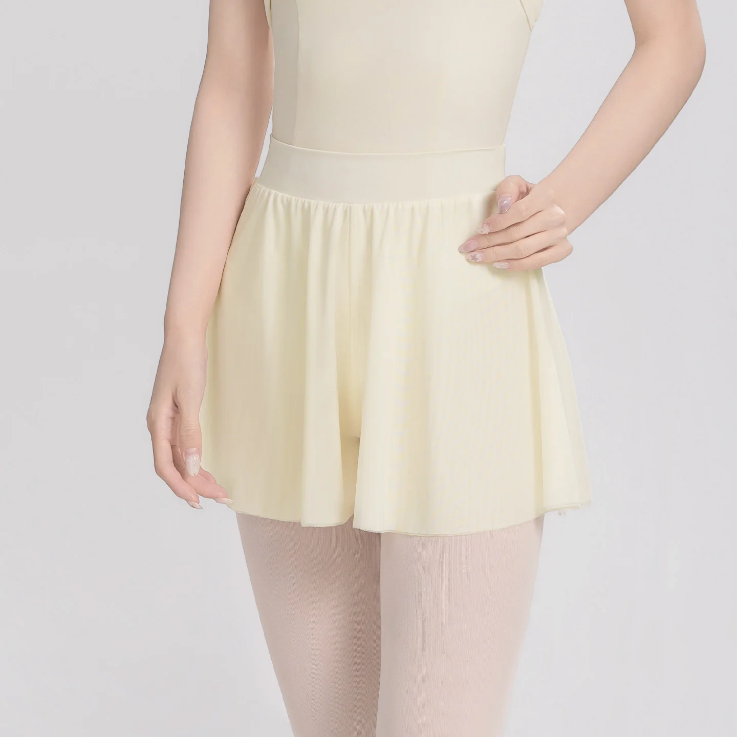 Ballet Pants Woman Yoga Pants Skirted Pants Mesh Short Training Sport Dance Pants Jogging Runing Pants Fitness Trousers