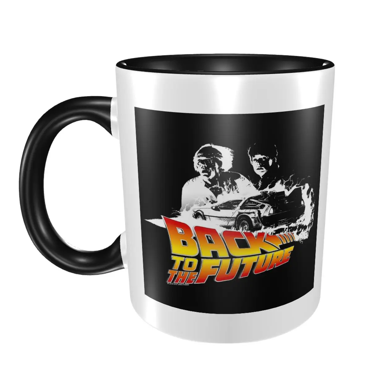 

Retro Back To The Future Mug Funny Ceramic Coffee Cups Tea Mugs Milk Cup Drinkware Gifts for Friends