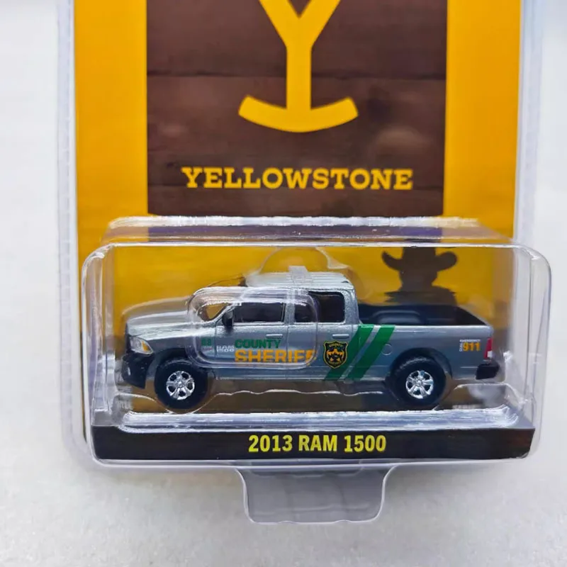 

Литой под давлением Greenlight, масштаб 1:64, 2013, Ram 1500, лак из сплава, имитация модели автомобиля, статическая коллекция, украшенная игрушка в подарок на праздник