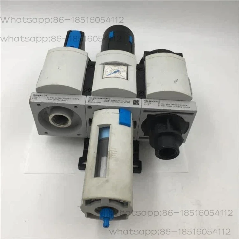 

Gas Treatment Unit MS6-EM1-1/4 541271 MS6-LFR-1/4-D6-C-R-M-AS 529196 Physical
