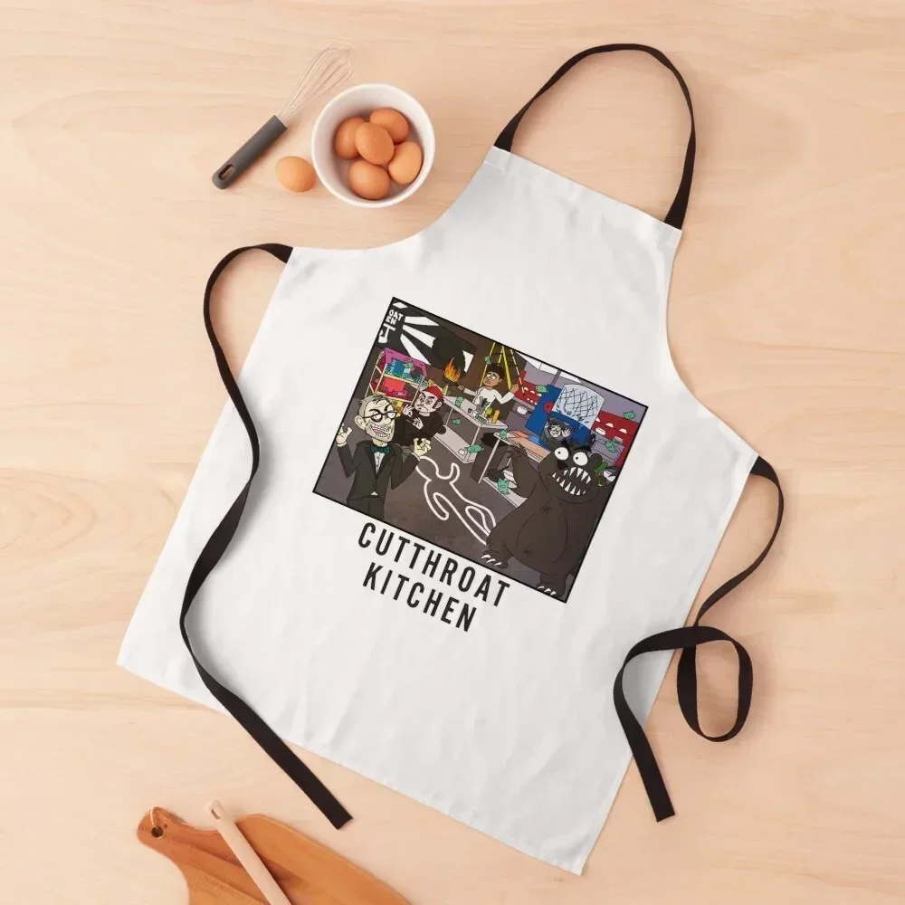 

Cutthroat Kitchen Doodle Apron christmas 2025 Woman Kitchen Chef jacket men Kitchen Apras Man Apron