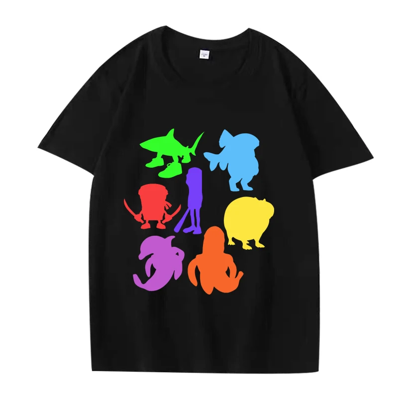 

Italian Brainrot Meme Rainbow T Shirt 2025 men ’s women Oversized 100% Cotton fashion streetwear short sleeve Summer Unisex tops