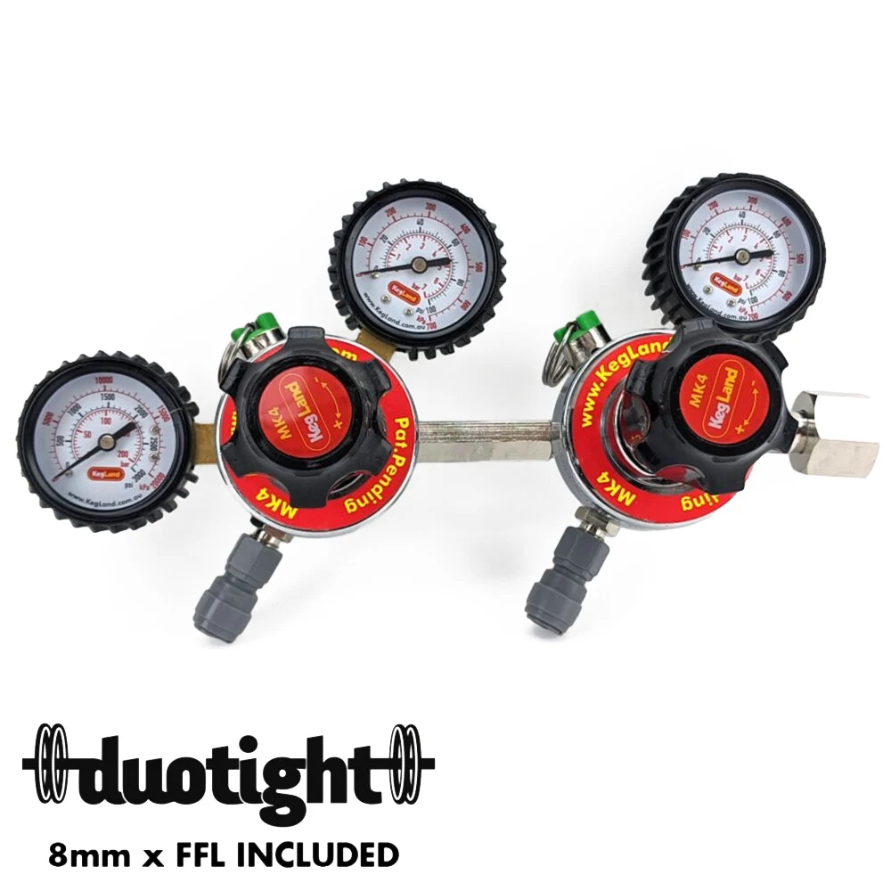 KegLand Dual Pressure MK4 Regulator- Type 30 CGA320
