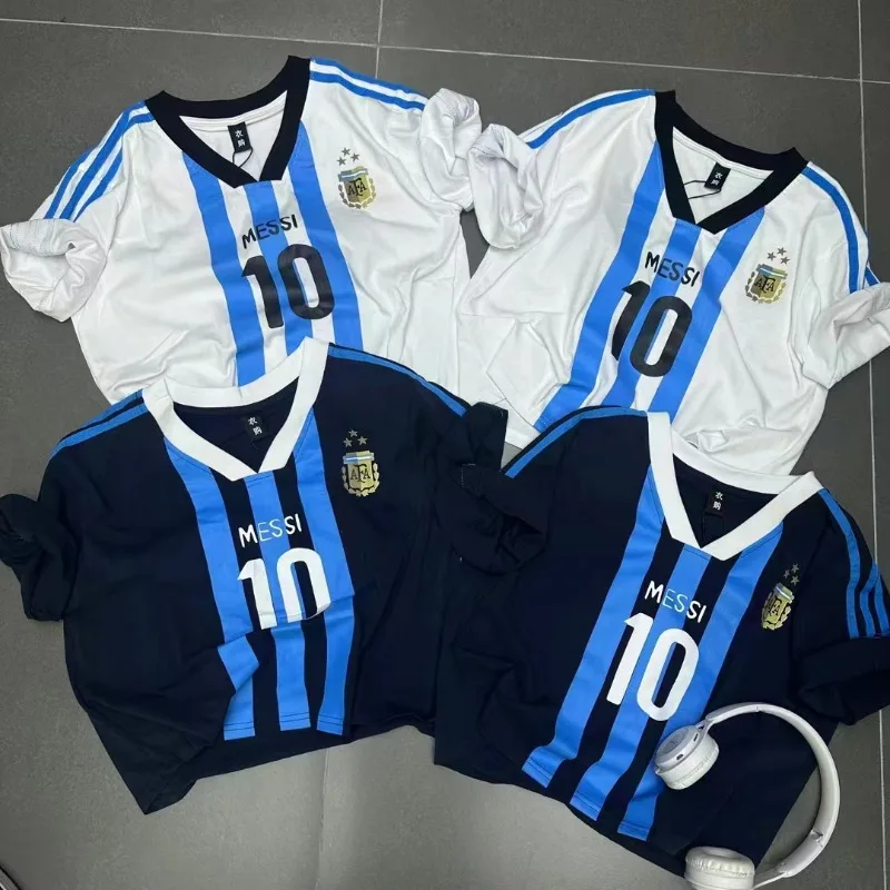 DEEPTOWN Y2k Sport T-Shirt Women 2024 Summer American Streetwear V-neck Letter Print Patchwork Vintage Sexy Crop Top Kpop Jersey