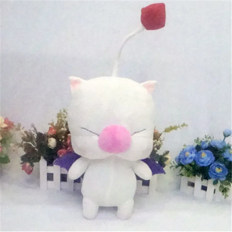 Moogle Plush Toys Game Figure Mascot MOGLI Cosplay Plush Doll 2 Style Cartoon Filling Pillow for Gift