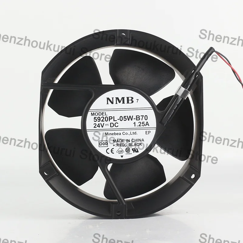 

New NMB 172X150X51MM DC 24V 1.25A AC EC 17251 Large air volume frequency converter 17.2CM 5920PL-05W-B70 cooling fan