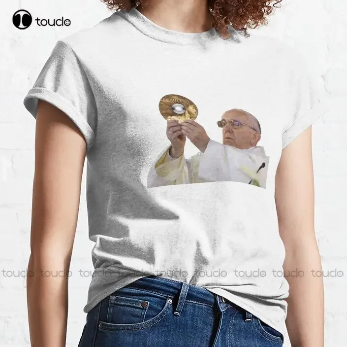 Pope Francis Loves Fearless (Taylor'S Version) Classic T-Shirt Tshirts For Women O-Neck Streetwear Oversized New Popular Xs-5Xl