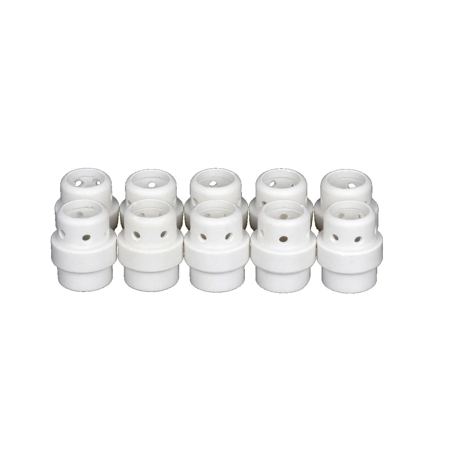 10PCS Mig Ceramic Gas Diffuser For 24KD MB24 Mig Welding Torch Consumables