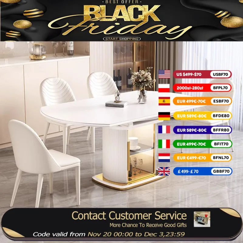 

Party Nordic Oval Dining Tables Design Restaurant Living Room Dining Tables Kitchen Luxury Table A Manger Furniture Home