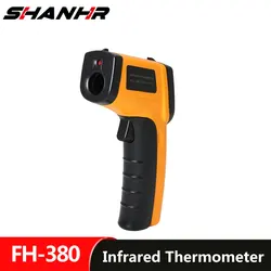 SHANHR Digital Infrared Thermometer Laser Temperature Meter Non-contact Laser Thermometer LCD Backlight -50-380°C/-50-550°C