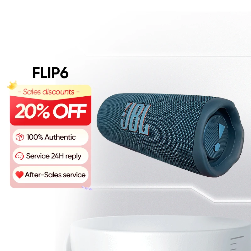 JBL Flip 6 Portable Bluetooth Speaker Powerful Sound and Deep Bass Pairing for Home Outdoor and Travel 100%original