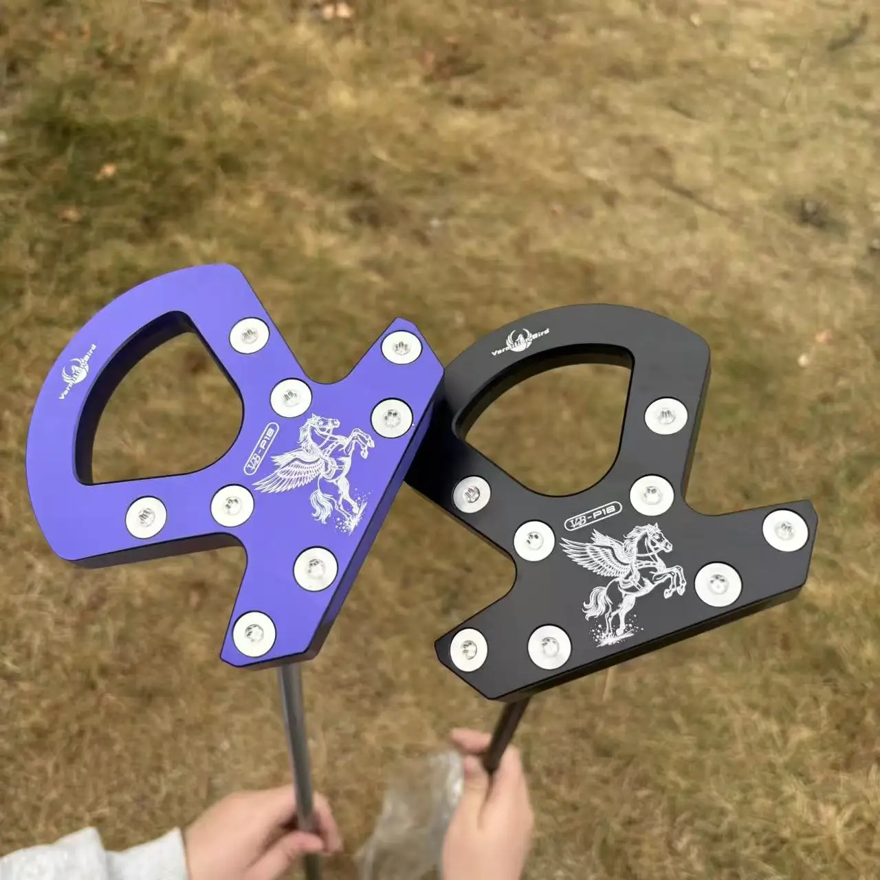 

Zero-Torque Putter Design Ensures Straight Ball Roll,Vermilion Bird CNC Milled Aluminum Alloy Putter,Left or Right Hand Choice