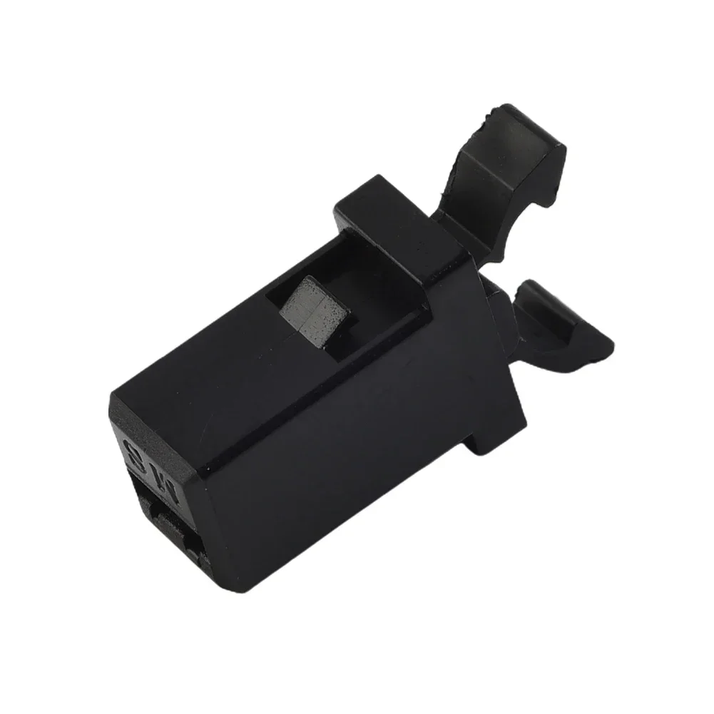 1pc Trash Can Plastic Lock Self-Locking Switch Replacement Catch Compatible Touch Lid Bin Latch Repair Clip Black