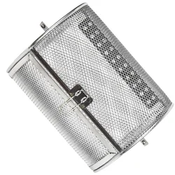 Barbecue Grilling Basket Roast Basket Rotisserie Stainless Steel Grilled Cage Convenient Baking Supplies