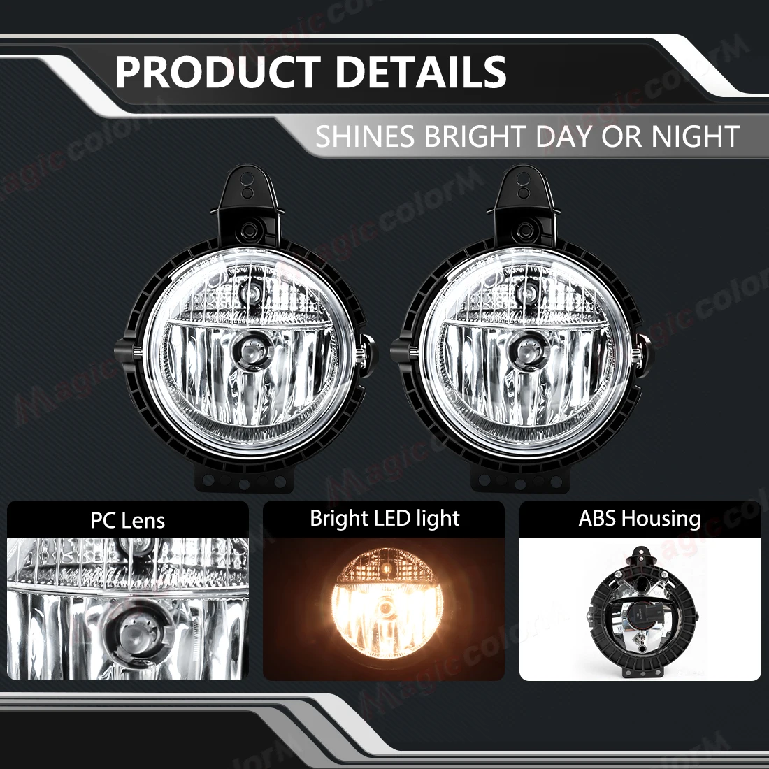 Car Fog Lamp For BMW Mini Cooper R55 R56 R57 R58 R59 2007-2015 Front Bumper Foglight Driving Headlight 63172751295