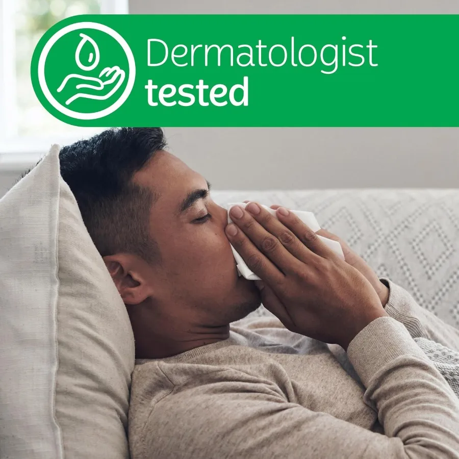 Tecido facial infundido com óleo de coco para rotina diária de cuidados com a pele 8 caixas de cubos com 80 tecidos por caixa 3 camadas macias e suaves