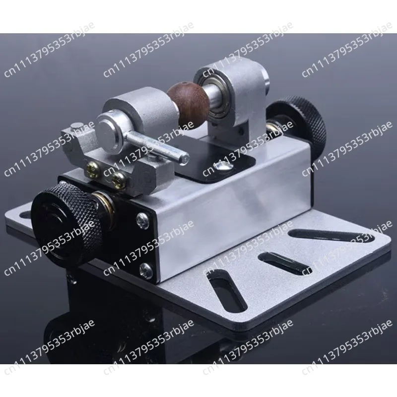 Multifunctional bench drill base for jade and pearl drilling, bead hole holder and pendant support for beeswax ball processin
