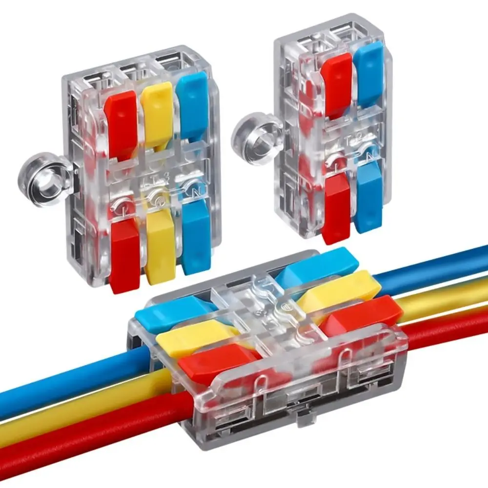 

Mini Quick Terminal Block Universal Compact Fast Connector Compact Splice Electrical Connectors Electrical