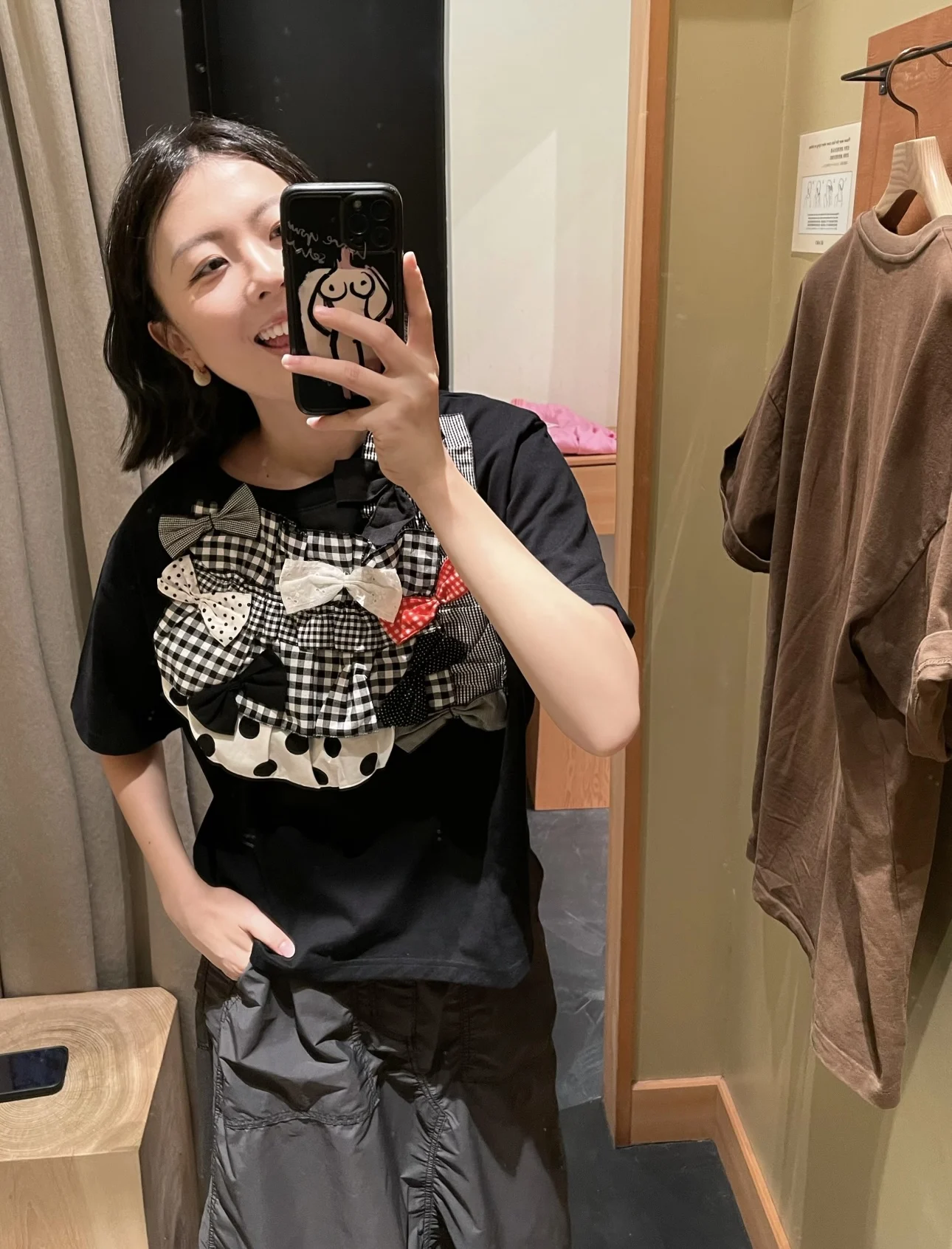 Tokyo Limited Edition Torito × Boy Anniversary  Knot T-Shirt Women's Commute Style Loose Fit Short Sleeve round Neck