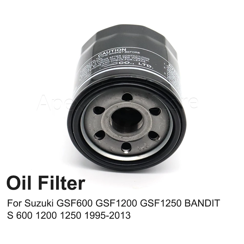 

Motorcycle Accessories Oil Filter For Suzuki GSF600 GSF1200 GSF1250 BANDIT S 600 1200 1250 1995-2013