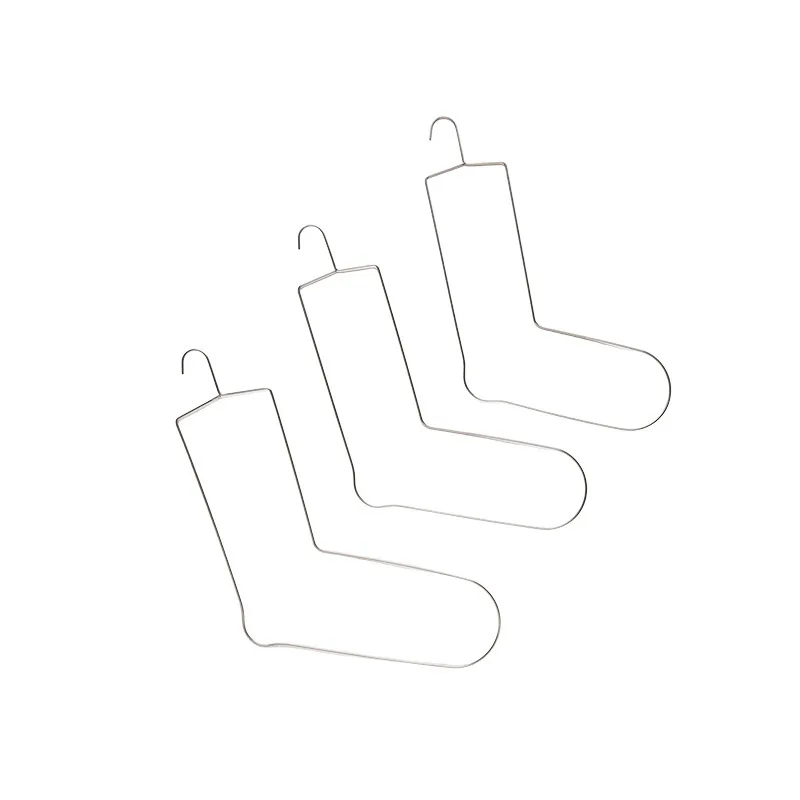 

2Pcs Sock Blockers Metal Fast Drying Rack for Knitting Crochet Socks Display Organizer Foot Display for Socks Blocking Knitting