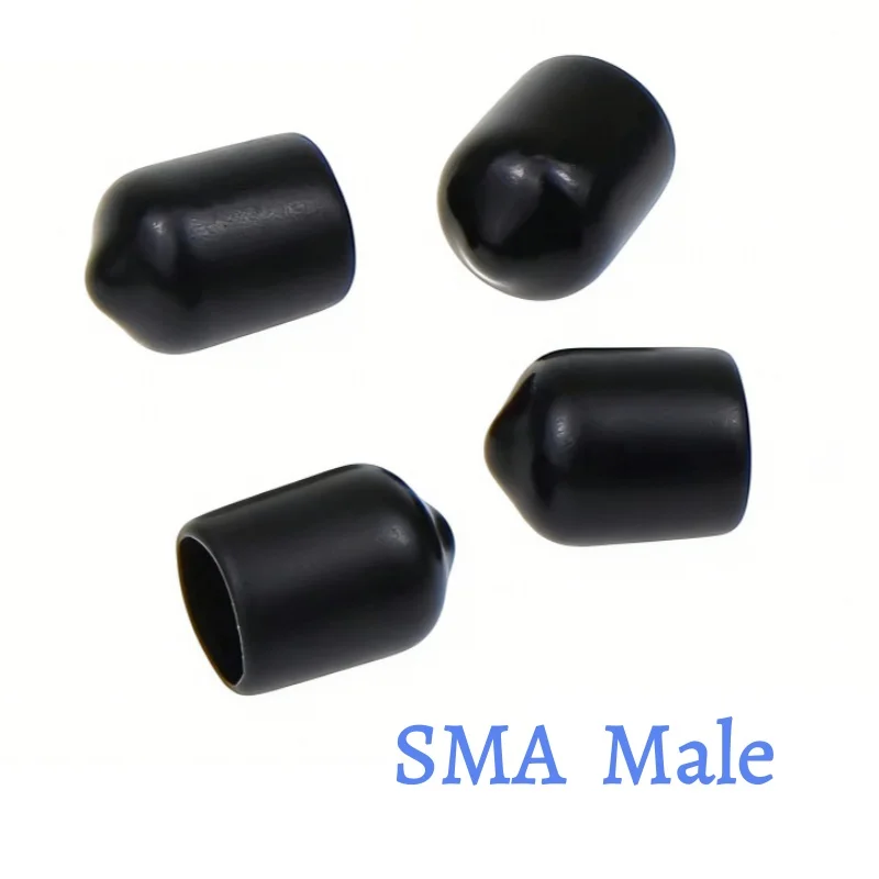 10-30PCS SMA Female/Male Connector Accessories Kit Nut/Gasket/Spring Clip/Dust Cap/Waterproof Ring Red Yellow Black