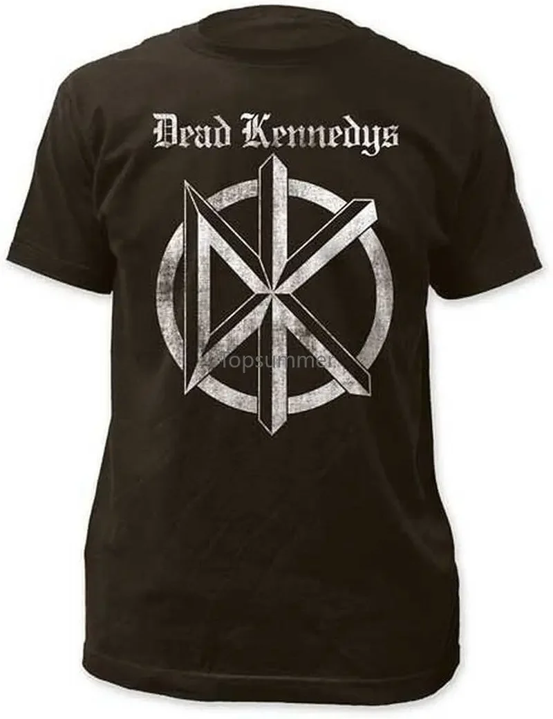 Tee Shirt 2018 New Tee Shirts Printing Crew Neck Short Sleeve Top Mens Dead Kennedys T Shirt