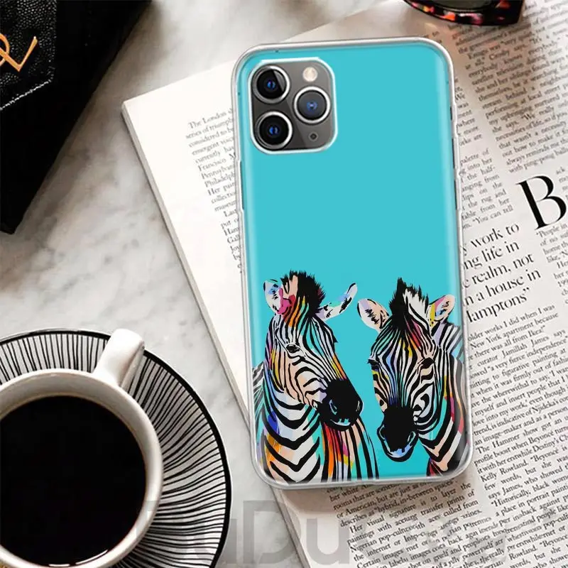 Zebra Stripe Black White Cover For iPhone 16 15 14 13 12 11 Pro Max Apple Phone Case X XS 7 Plus 8 + Art Customized Print Shell  image 6