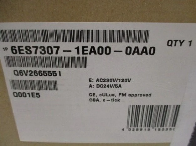 

Brand New Original 6ES7307-1EA00-0AA0 Original AC Servo Motor In Box Fast delivery