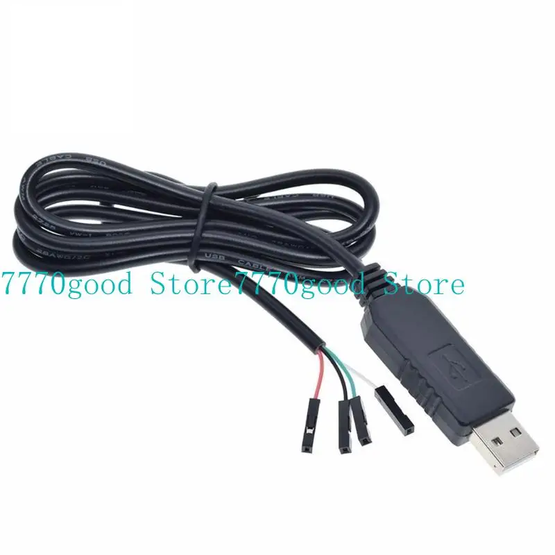31BA 1M USB To TTL Cable Module 4P 4 Pin RS232 Converters Serial Adapter Cable Module