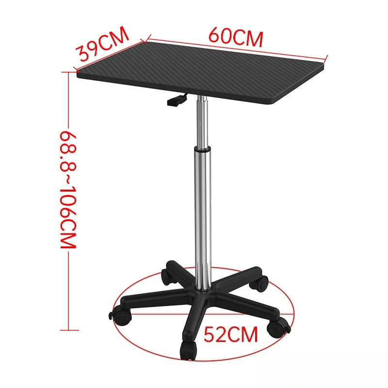 

Desk with wheels, sofa bedside table, bedroom mobile workbench