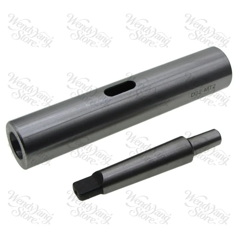 1pc Drill Reducing Bushing Straight Shank Tapered Hole Reduction Sleeve, CNC Machining Center Spare Replacement Part