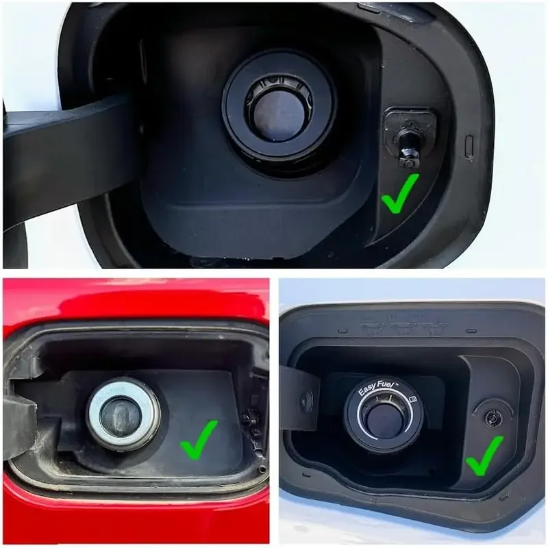 Car Fuel Tank Filler Cap Cover for JEEP Dodge Ram Ford Waterproof Dust-Proof Cover Universal Fuel Tank Cap Car Accessories