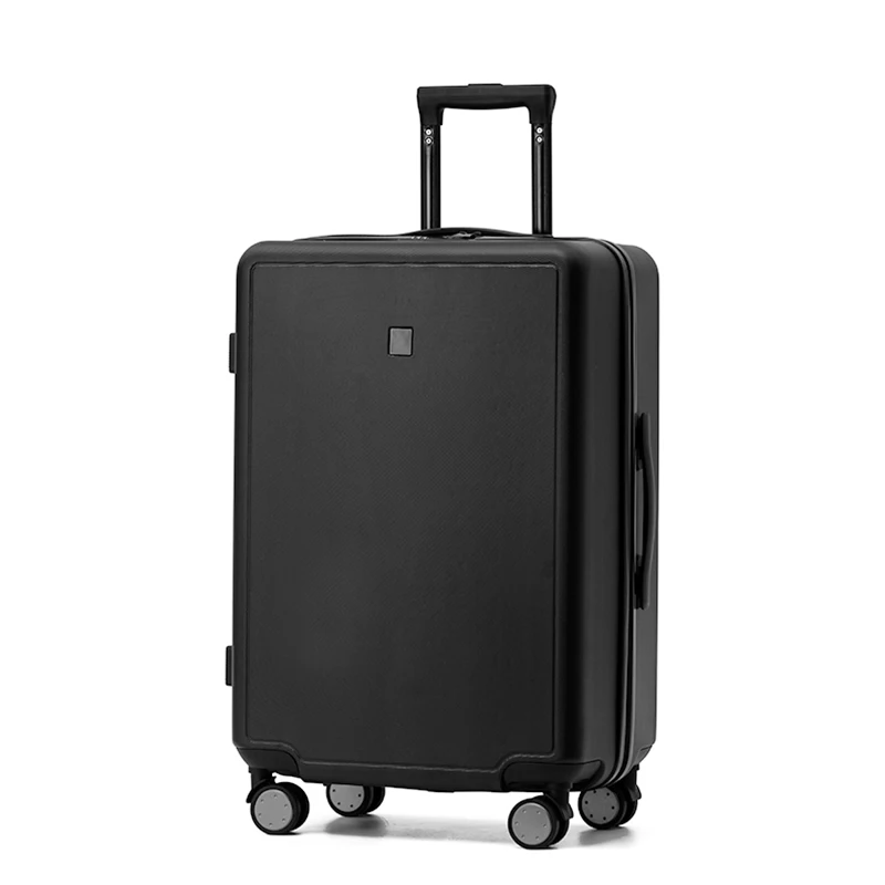 

High Quality Stylish hard shell trunk luggage travel suitcase Boarding case with password lock withwheels for trip for business