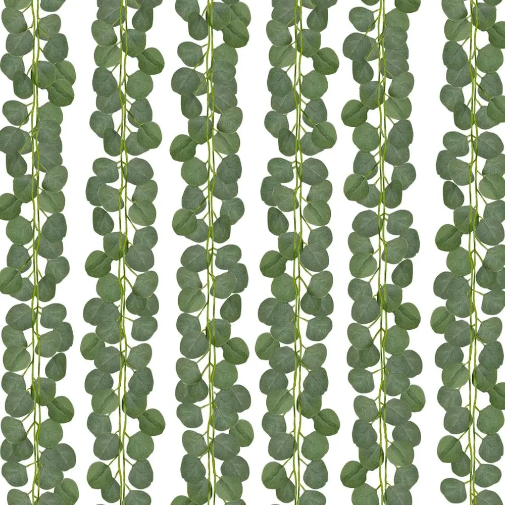 

Elegant 72ft Artificial Eucalyptus Garland for Weddings, Party Table Decor, and Home Wall Accents