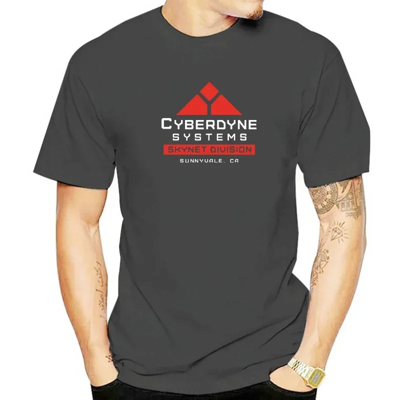 2024 funny Summer mens tshirt Terminator Shirt Cyberdyne Systems Skynet Control System unisex t-shirt teenagers cool tops cotton