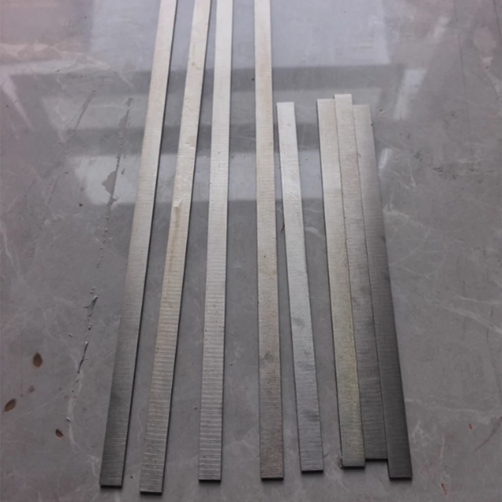 1Pcs HSS High Speed Steel Square Turning Tools HRC60-62 White Steel Bar Blade CNC Lathe Machining Tools Thickness 2/3/4/5mm