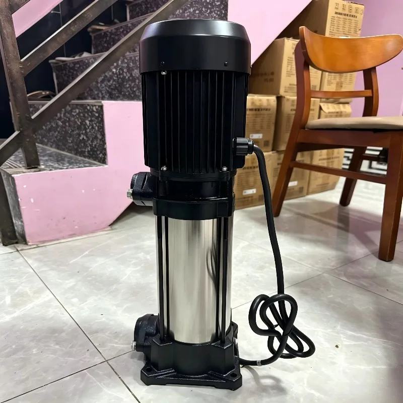Electric Stainless Steel Vertical Multistage Booster Pump For RO Purification Boiler Feed And Water Distribution